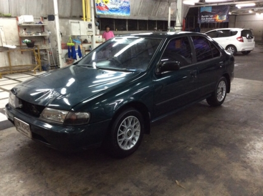 ขายรถซันนี่ B14 ปี95 เครื่อง 1.5 เกียร์ออโต้ ติดแก๊ส LPG เพาเวอร์ ไฟฟ้าทั้งคัน ภายในสวยๆเบาะสวยสะอาด แอร์เย็นฉ่ำ วิทยุCD ตัวถังเดิมๆ สีเต็มเงามีริ้วรอยการใช้งาน แม็ก15" ยางดี รถขับดี ประหยัดมาก พร้อมใช้งานครับ