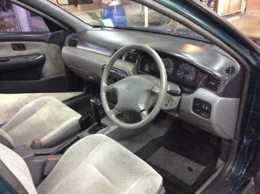 ขายรถซันนี่ B14 ปี95 เครื่อง 1.5 เกียร์ออโต้ ติดแก๊ส LPG เพาเวอร์ ไฟฟ้าทั้งคัน ภายในสวยๆเบาะสวยสะอาด แอร์เย็นฉ่ำ วิทยุCD ตัวถังเดิมๆ สีเต็มเงามีริ้วรอยการใช้งาน แม็ก15" ยางดี รถขับดี ประหยัดมาก พร้อมใช้งานครับ