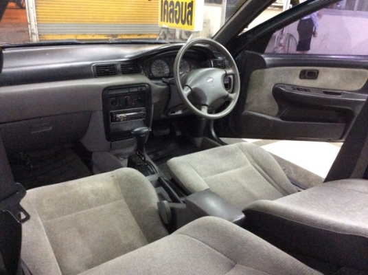 ขายรถซันนี่ B14 ปี95 เครื่อง 1.5 เกียร์ออโต้ ติดแก๊ส LPG เพาเวอร์ ไฟฟ้าทั้งคัน ภายในสวยๆเบาะสวยสะอาด แอร์เย็นฉ่ำ วิทยุCD ตัวถังเดิมๆ สีเต็มเงามีริ้วรอยการใช้งาน แม็ก15" ยางดี รถขับดี ประหยัดมาก พร้อมใช้งานครับ