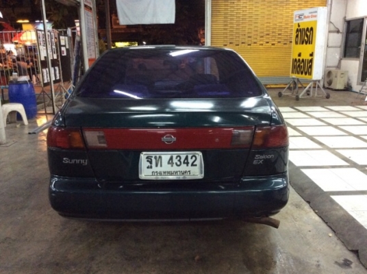 ขายรถซันนี่ B14 ปี95 เครื่อง 1.5 เกียร์ออโต้ ติดแก๊ส LPG เพาเวอร์ ไฟฟ้าทั้งคัน ภายในสวยๆเบาะสวยสะอาด แอร์เย็นฉ่ำ วิทยุCD ตัวถังเดิมๆ สีเต็มเงามีริ้วรอยการใช้งาน แม็ก15" ยางดี รถขับดี ประหยัดมาก พร้อมใช้งานครับ