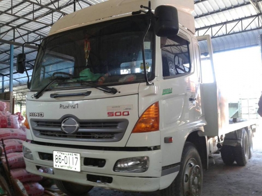 ขาย10ล้อ2เพลา HINO MEGA260 สภาพพร้อมใช้งาน ออกป้ายแดงมือเดียว แชชซีสวยเครื่องดี สภาพพร้อมหางพับกระบอกไฮดรอริกซ์