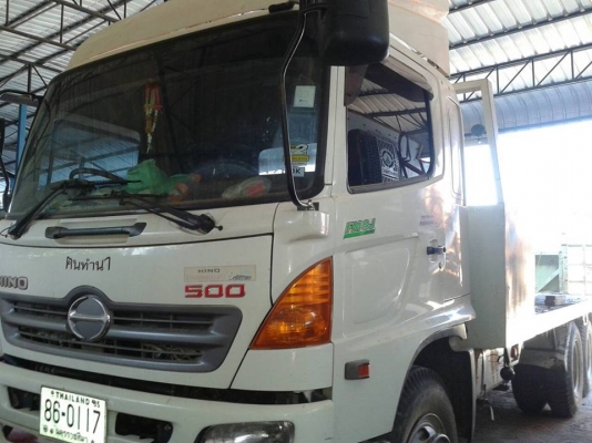 ขาย10ล้อ2เพลา HINO MEGA260 สภาพพร้อมใช้งาน ออกป้ายแดงมือเดียว แชชซีสวยเครื่องดี สภาพพร้อมหางพับกระบอกไฮดรอริกซ์