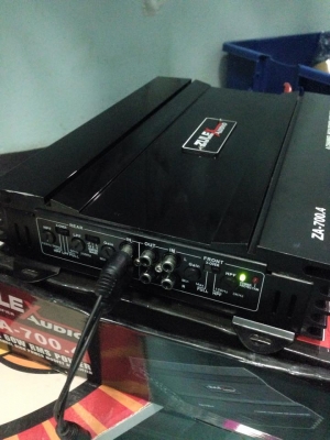 แอมป์4ch ZULEX มือสองเกือบใหม่สภาพเดิมไม่เคยเปิดฝา ขับกลางแหลมชัดๆ ขาย 1550 บาท