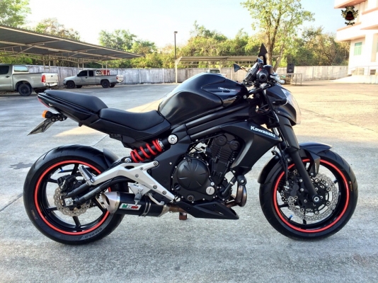 KAWASAKI ER6N 650cc ABS ปี 2013 พร้อมของแต่ง ทะเบียนพร้อมโอน 194,000 -