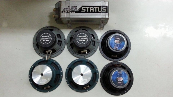 ลำโพง 6.5 นิ้ว dts+คาปา status