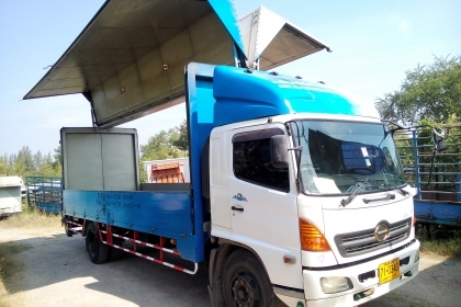 6 ล้อใหญ่ ( ตู้ไฮดรอลิค..ปีกนก..ท้ายลิฟท์ ) HINO MEGA FG1J 220 แรงม้า * ยาว 7.20 ม.* รถสวยเดิม * รถห้างแท้ * มีเล่มพร้อม * 6 ล้อใหญ่ ( ตู้ไฮดรอลิค..ปีกนก..ท้ายลิฟท์ ) HINO MEGA FG1J 220 แรงม้า * ยาว 7.20 ม.* รถสวยเดิม * รถห้างแท้ * มีเล่มพร้อม *