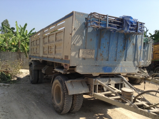 ขายหางพ่วงดั้ม2เพลาอู่พานทอง ราคาเบาๆ