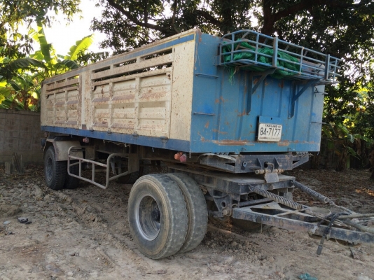 ขายหางพ่วงดั้ม2เพลาอู่พานทอง ราคาเบาๆ