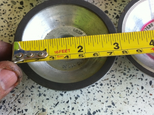 ราคาพิเศษหินเจียร์เพชรรูปทรงถ้วยจากญี่ปุ่นขนาดเส้นผ่าศูนย์กลาง 3 นิ้ว