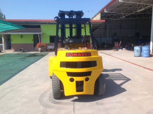 ขายรถฟอร์คลิฟต์Komatsuรุ่นFd35-2มือสองญี่ปุ่นเสาสูง6เมตร