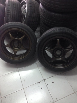 ขาย ENKAI RPO1 ขอบๅ16 4/100 1คู่ พร้อมยาง 3500