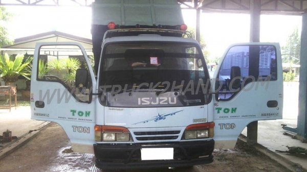 รถบรรทุก 6 ล้อดัมพ์  ISUZU  NKR   เครื่อง 4JB1 ดัมพ์สามมิตร  ขนาดบรรทุก 3 ตัน..ดูสภาพรถและทดลองขับพร้อมต่อรองราคาได้อีกที่ศูนย์พักรถ truck2hand จังหวัดสระบุรี