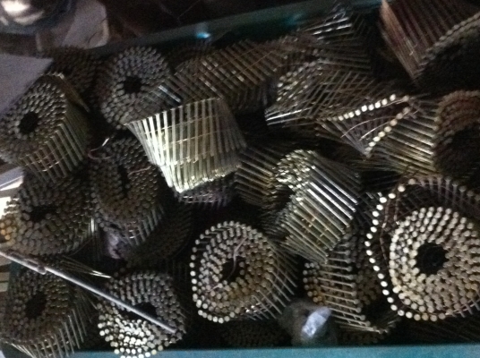 ตะปูใช้กับปืนยิงตะปูลม ไฟฟ้า แบบเป็นม้วนตามภาพ ยี่ห้อ LION