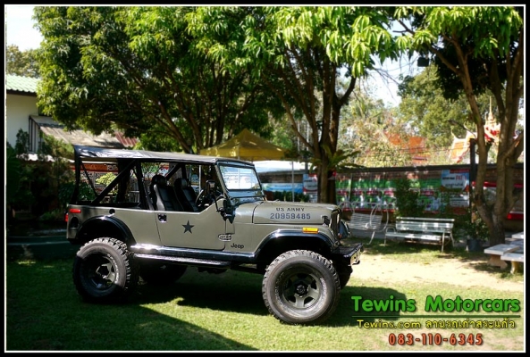 ขายรถ Jeep CJ6 หลังคาผ้าใบ ยกสูง 4x4 ขายรถ Jeep CJ6 หลังคาผ้าใบ ยกสูง 4x4