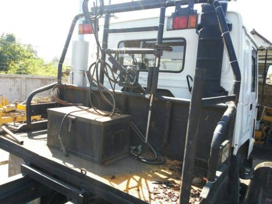 ขายรถบรรทุกหัวลากหางโลเบต VOLVO FL10 320 แรงม้า 2 เพลา หางโลเบต 2 เพลา ราคา 850000