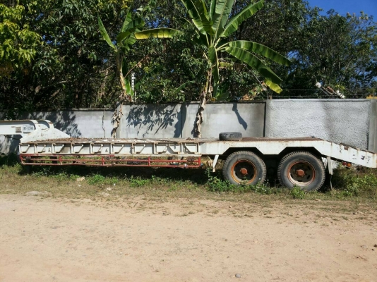 ขายรถบรรทุกหัวลากหางโลเบต VOLVO FL10 320 แรงม้า 2 เพลา หางโลเบต 2 เพลา ราคา 850000