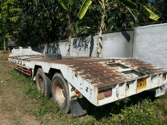 ขายรถบรรทุกหัวลากหางโลเบต VOLVO FL10 320 แรงม้า 2 เพลา หางโลเบต 2 เพลา ราคา 850000