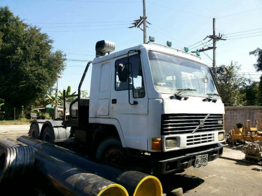 ขายรถบรรทุกหัวลากหางโลเบต VOLVO FL10 320 แรงม้า 2 เพลา หางโลเบต 2 เพลา ราคา 850000