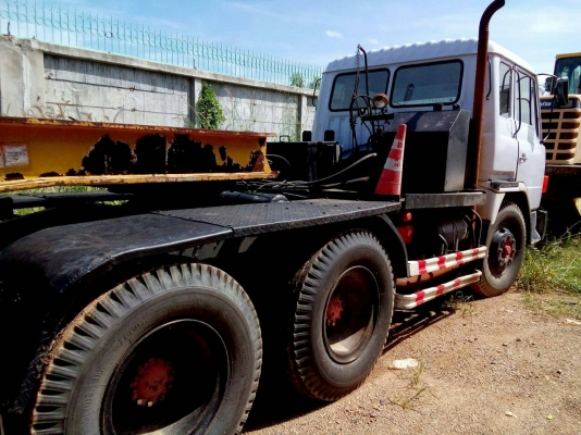 ขายรถหัวลากหางโลเบต HINO รถนอกนำเข้า เครื่อง V8 EF750 10 เกียร์โลไฮ 330 แรงม้าปี 2536 หางพนัส 2 เพลาปี 2538 ราคา 1100000