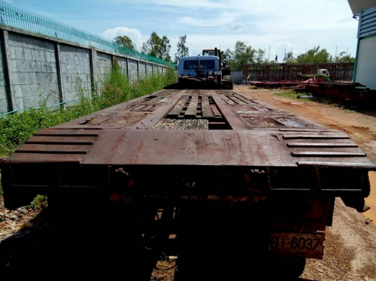 ขายรถหัวลากหางโลเบต HINO รถนอกนำเข้า เครื่อง V8 EF750 10 เกียร์โลไฮ 330 แรงม้าปี 2536 หางพนัส 2 เพลาปี 2538 ราคา 1100000