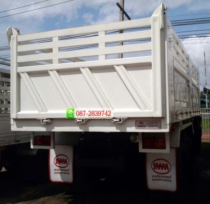 ขายรถดั้มพ์กระบะสามมิตรต่อพิเศษสำหรับบรรทุกหินใหญ่ 10 ล้อ 2 เพลา