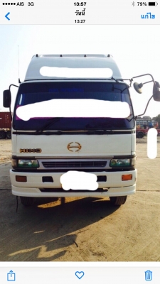 HINO ปี2547 สิบล้อพื้นเรียบ 212 แรง HINO ปี2547 สิบล้อพื้นเรียบ 212 แรง