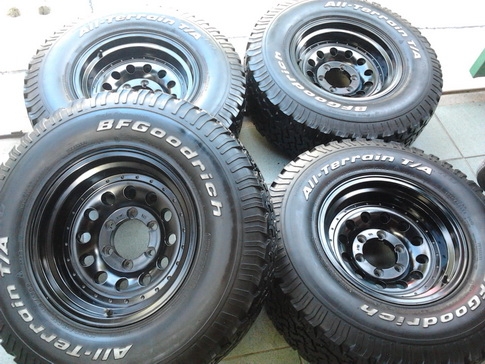 ล้อหยดนํ้า + BF All 265/75/16 ปี10 สวยๆ1ชุด