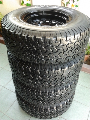 ล้อหยดนํ้า + BF All 265/75/16 ปี10 สวยๆ1ชุด