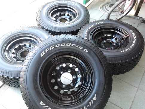 ล้อหยดนํ้า + BF All 265/75/16 ปี10 สวยๆ1ชุด