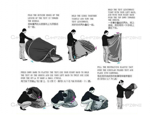 เต็นท์สปริงขนาด 2 คน(ภายในเคลือบกันแสงยูวี เต็นท์สปริงขนาด 2 คน(ภายในเคลือบกันแสงยูวี