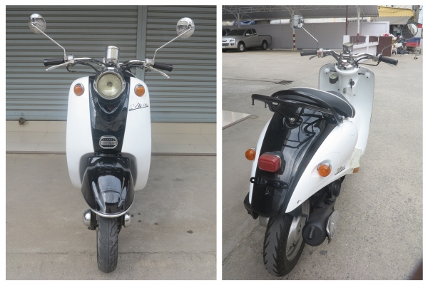 ป๊อบน่ารักๆ Yamaha Vino 50cc สตาร์ทมือ ป๊อบน่ารักๆ Yamaha Vino 50cc สตาร์ทมือ