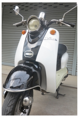 ป๊อบน่ารักๆ Yamaha Vino 50cc สตาร์ทมือ