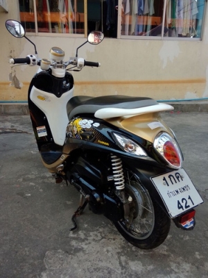 Yamaha Fino Fi ปลายปี 2556 ลายFashion หัวฉีดประหยัดน้ำมันราคาถูกครับ