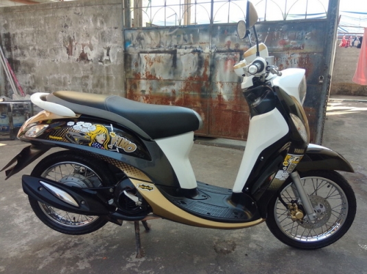 Yamaha Fino Fi ปลายปี 2556 ลายFashion หัวฉีดประหยัดน้ำมันราคาถูกครับ