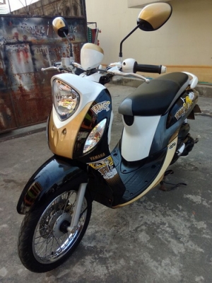Yamaha Fino Fi ปลายปี 2556 ลายFashion หัวฉีดประหยัดน้ำมันราคาถูกครับ