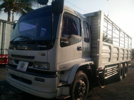 ขายสิบล้อ ISUZU FVM 200 แรง กระบะสแตนด์เลสยาว 7 เมตร