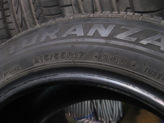ขายยาง 215/55R17  ปี 12 ชุด 4 เส้น2000