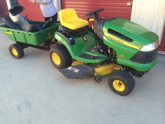 รถตัดหญ้านั่งขับ John deere  Craftsman มือสอง