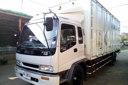 6 ล้อใหญ่  (ตู้ 10 บาน)   ISUZU  DECA  FTR  195  แรงม้า  * ยาว 7.20 ม. *  รถสวยเดิม+สวยจริง+สภาพพร้อมใช้งาน * รถห้างแท้ * มีเล่มพร้อม *