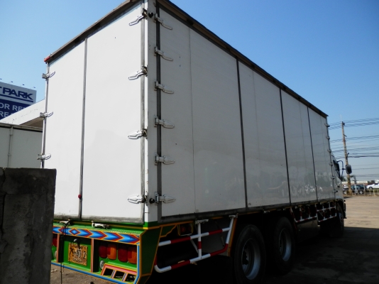 10ล้อเพลาเดียวยาว7.50มตู้แห้งประตู2บาน HINO 500UROIIIปี54 10ล้อเพลาเดียวยาว7.50มตู้แห้งประตู2บาน HINO 500UROIIIปี54