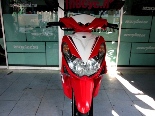 MIO 125 i RR สีแดง ขาว รถเดือน พฤศจิกายน ปี55 ไมล์ 8 พันโล แถม 2 รายการ 24900 MIO 125 i RR สีแดง ขาว รถเดือน พฤศจิกายน ปี55 ไมล์ 8 พันโล แถม 2 รายการ 24900