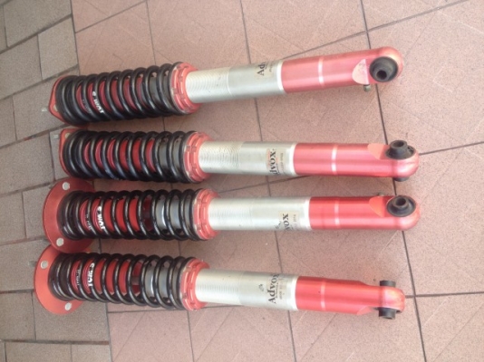 โช้คปรับเกลียว TOM S ใส่ LEXUS ของเก่าญี่ปุ่นสภาพสวยไม่เคยใช้งานในไทย