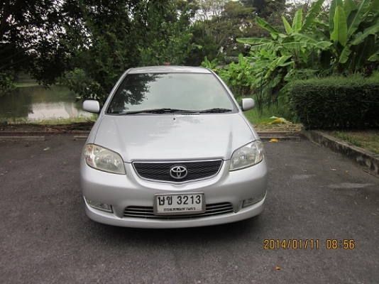 ขาย toyota vios 2003 สีบรอน เดิมๆ ท้าพิสูจน!!