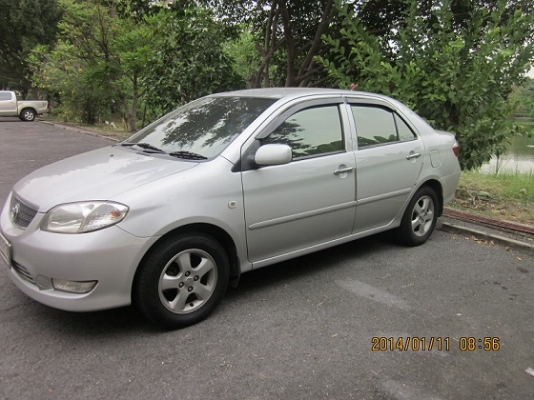 ขาย toyota vios 2003 สีบรอน เดิมๆ ท้าพิสูจน!!