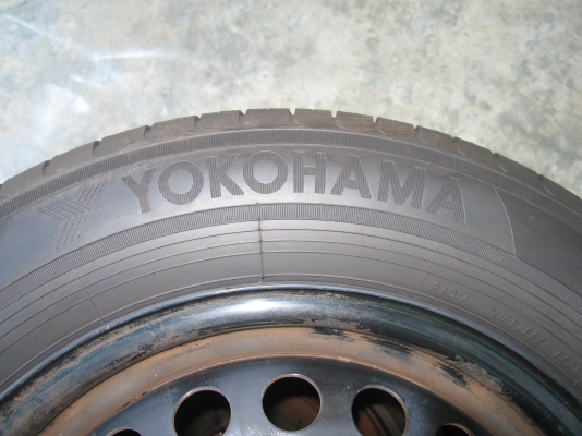 ขายยางพร้อมกะทะขอบ15   195/65/15   5รู