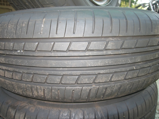 ขายยางพร้อมกะทะขอบ15   195/65/15   5รู