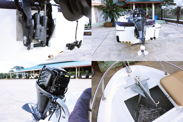 ขายเรือYamaha17ft.เครื่องYamaha 50fourหัวฉีดพร้อมเล่น