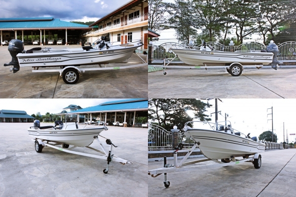 ขายเรือYamaha17ft.เครื่องYamaha 50fourหัวฉีดพร้อมเล่น