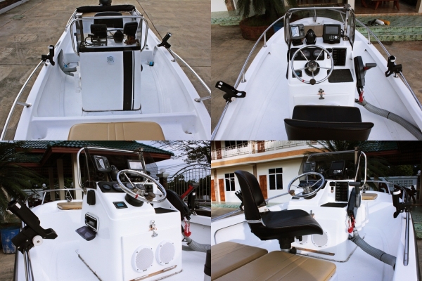 ขายเรือYamaha17ft.เครื่องYamaha 50fourหัวฉีดพร้อมเล่น