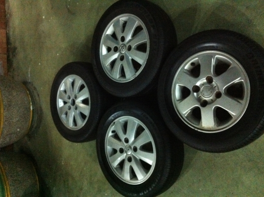 ล้อเดิม Toyota Mazda พร้อมยาง